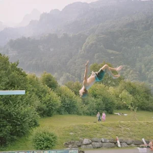 Gainer in Pool from 3m Jump