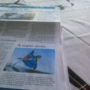 Blunt on the Front Page