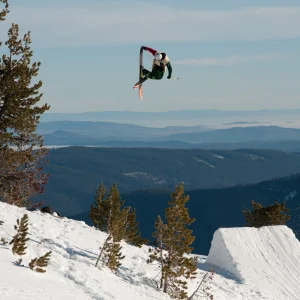 Built a little jump yesterday