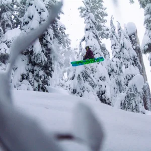 Micah Evangelista in the Mt.Baker backcountry