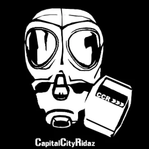 Gas Mask logo/stencil