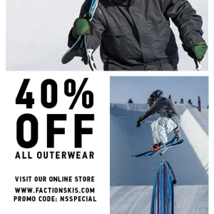 Faction - 40% off all outerwear