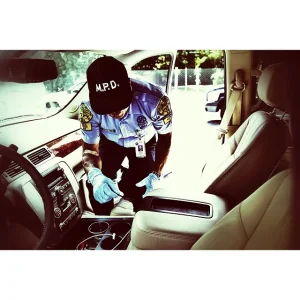 Live from the crime scene