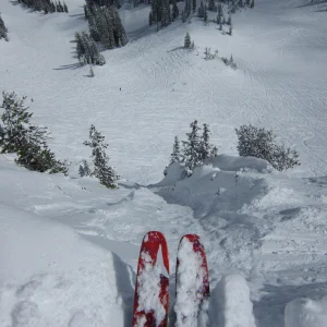 Chute off the cirque