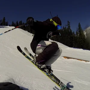 flying over the tire bonk