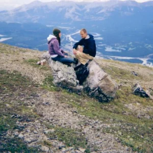 On Top Of Whistlers Mountain, Jasper