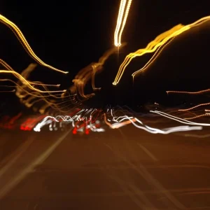 Motorway long shutter shot