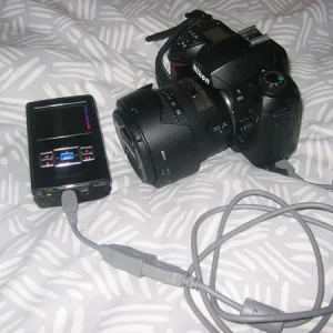 New setup - Nikon D70 + iRiver H340