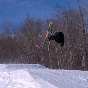 Backflip off the smallest jump