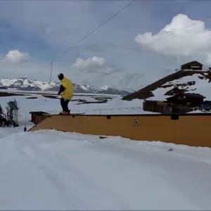 1080 on a up flat down rail