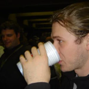 It takes serious dedication to go through this many cups in an hour