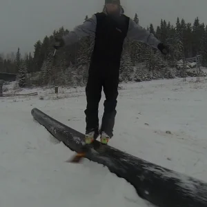 First snow shred