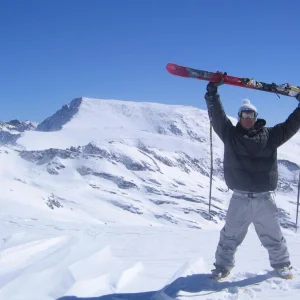 he is the KING of the mountain