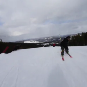 Skiing in December
