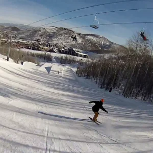 Lappin through Park City 