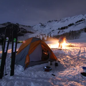 Winter Camping In The Wasatch