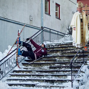 pope doesn't wait for his turn