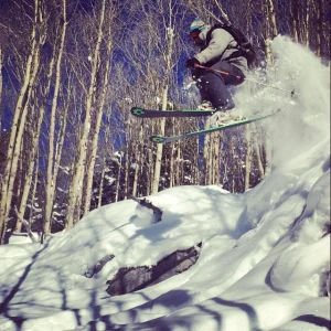 Aspen pow drops at vail