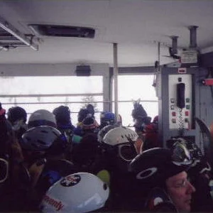 Inside the Snowbird Tram