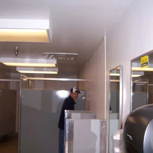 Akers taking a piss. i love how hes still smiling