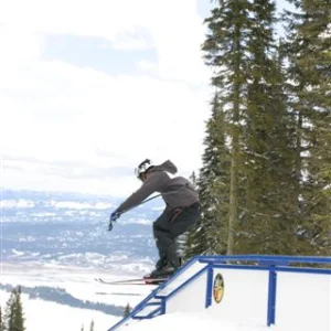 Me on the flat-down rail