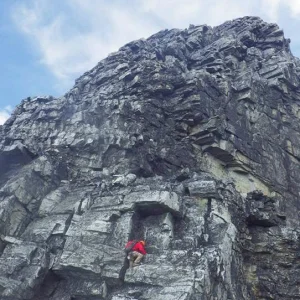 little scrambling