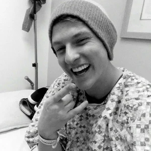 Hospital Gown Selfie