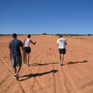 24 Hours of Moab, wandering through some dunes out to the course