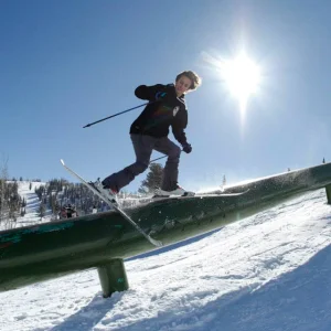 Pow Mow Rail Jam