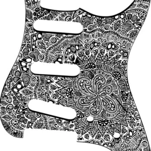 pickguard I just designed for a friends Fender Strat