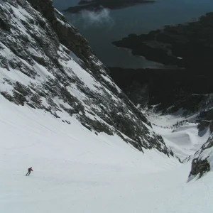 More Mt. Moran skiing