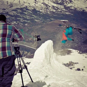 Behind the scenes shot