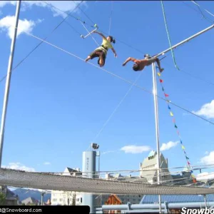 trapezing sooooo fun