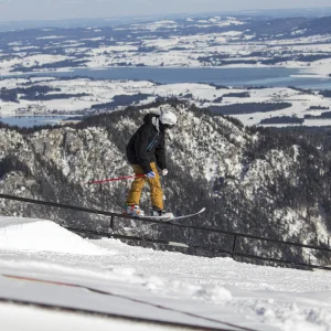 Railslide with a view
