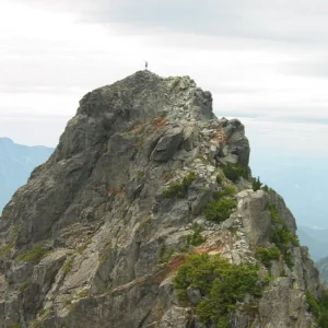 Bro on Gunn Peak from East Peak