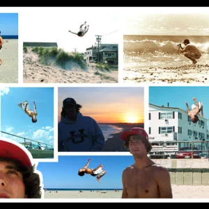Beach Collage with flipping