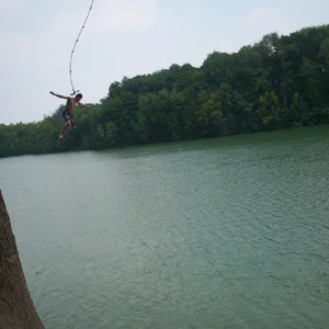 martin off the rope jump