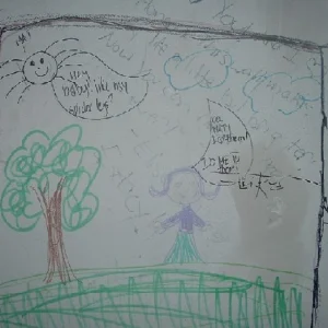 Alishas art work...? HAHA