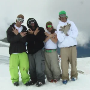 waterville stunt skiers booyah!