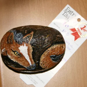 When I'm bored, i paint rocks. And win money.