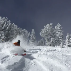 Floatin in the pow