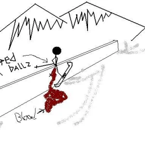 STEEZE!!!  sorry about the quality.  it's not fake.  My fish-eye lense just makes it look fake.