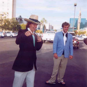 SUITS!  and a stylish hat.