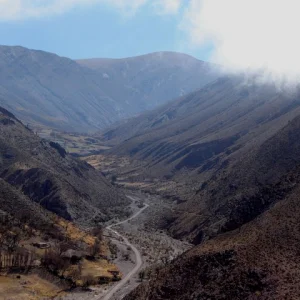 Going down to the valley