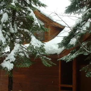 Snow in Killy! My roof....