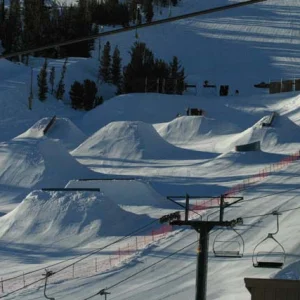 Early-morning course shot