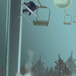 jibbing a chair lift