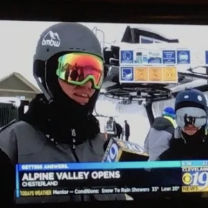 Representing on the news