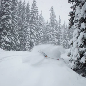 Deep Snow at Crested Butte