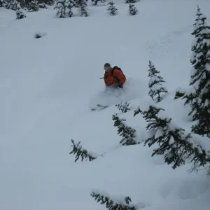 Hittin' some pow